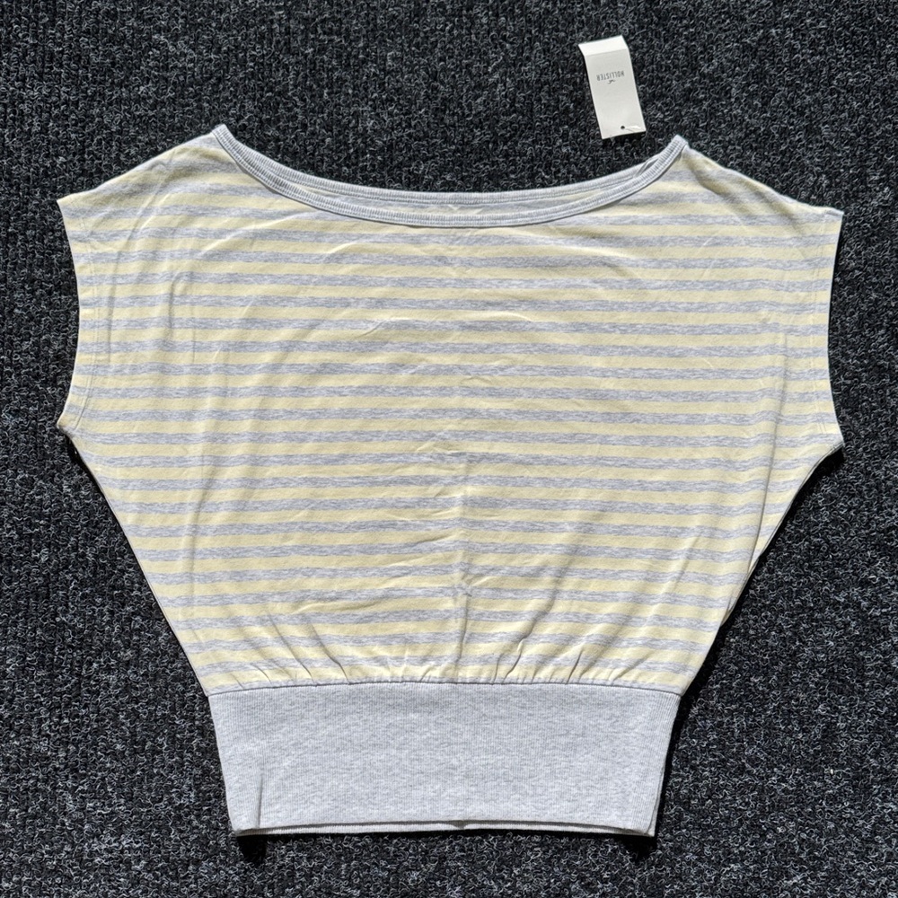 Off the shoulder banded top - Picture 2 of 11